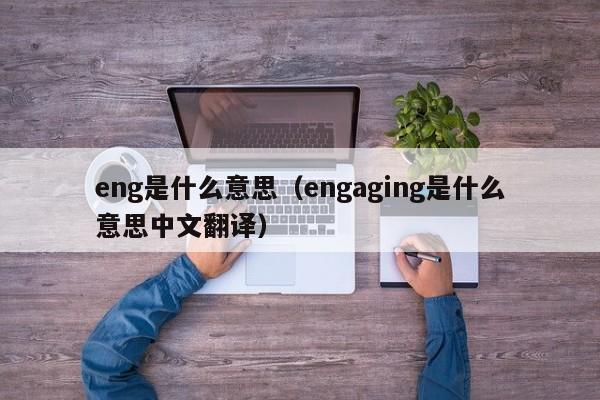 eng是什么意思（engaging是什么意思中文翻译）
