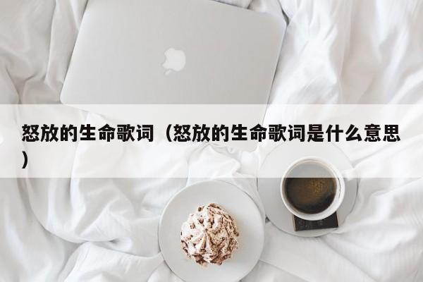 怒放的生命歌词（怒放的生命歌词是什么意思）