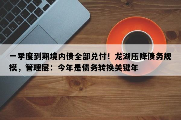 一季度到期境内债全部兑付！龙湖压降债务规模，管理层：今年是债务转换关键年