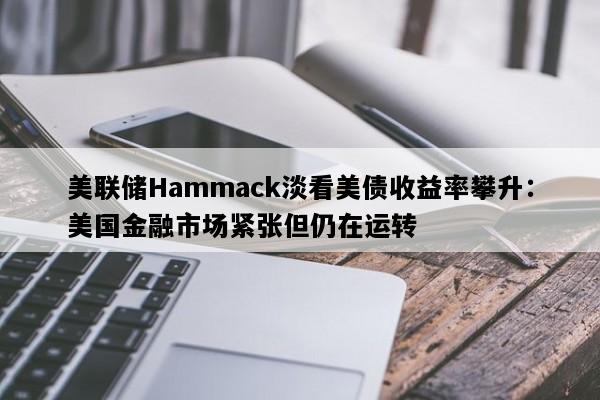 美联储Hammack淡看美债收益率攀升：美国金融市场紧张但仍在运转
