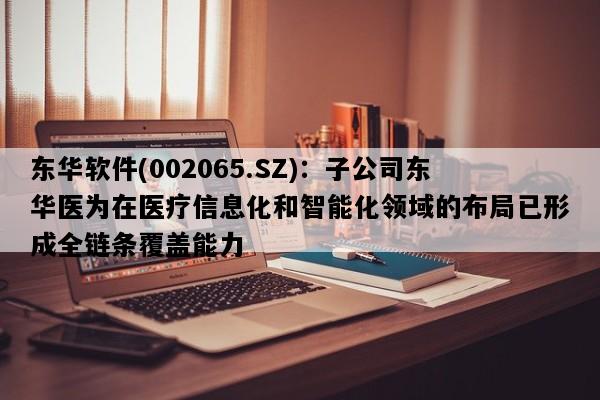 东华软件(002065.SZ)：子公司东华医为在医疗信息化和智能化领域的布局已形成全链条覆盖能力