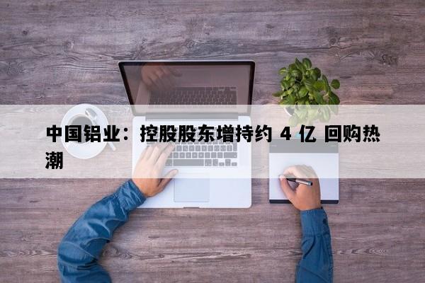 中国铝业：控股股东增持约 4 亿 回购热潮