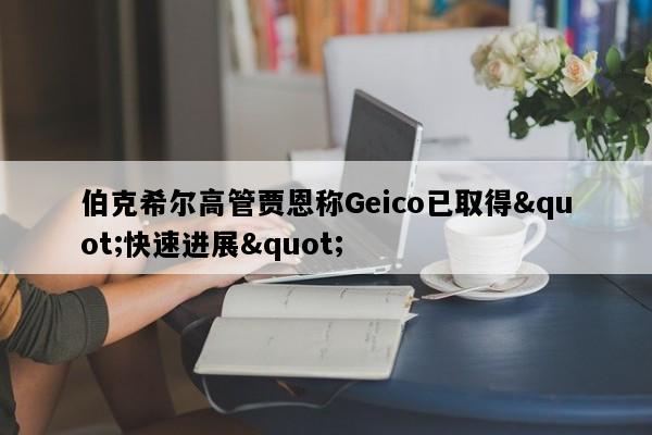 伯克希尔高管贾恩称Geico已取得"快速进展"