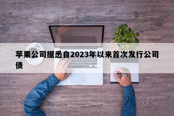 苹果公司据悉自2023年以来首次发行公司债
