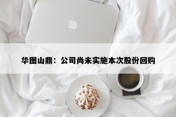华图山鼎：公司尚未实施本次股份回购