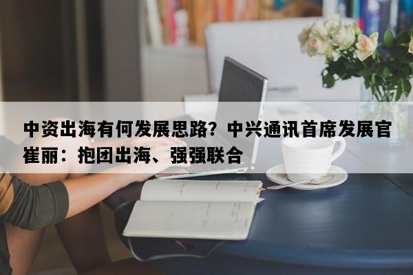 中资出海有何发展思路？中兴通讯首席发展官崔丽：抱团出海、强强联合
