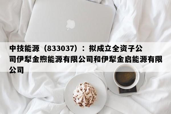 中技能源（833037）：拟成立全资子公司伊犁金煦能源有限公司和伊犁金启能源有限公司