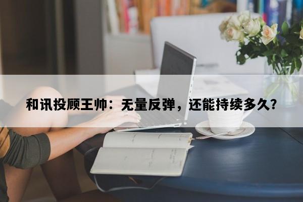 和讯投顾王帅：无量反弹，还能持续多久？