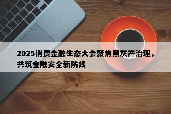 2025消费金融生态大会聚焦黑灰产治理，共筑金融安全新防线