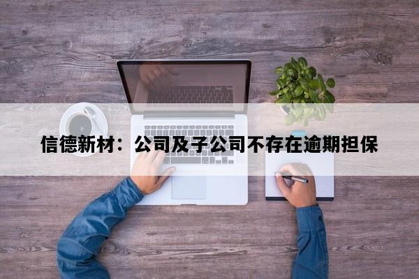信德新材：公司及子公司不存在逾期担保