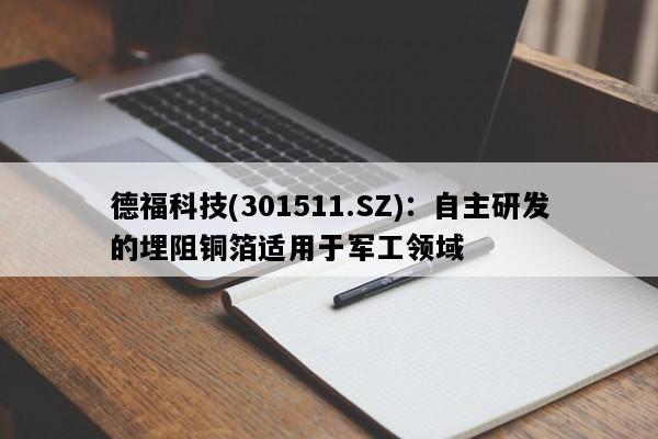 德福科技(301511.SZ)：自主研发的埋阻铜箔适用于军工领域